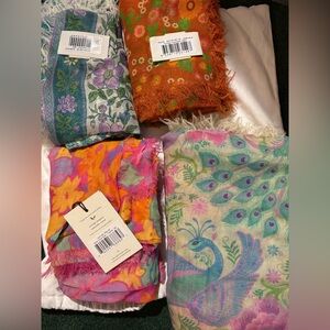 Spell And The Gypsy Travel Scarf Pomelia NWT & Aloha Only These 2